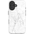 White Marble iPhone 16 Magsafe Impact Case